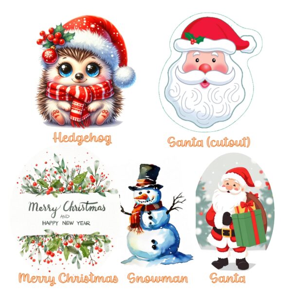 Christmas Characters Cookies - Set of 2 - Image 2